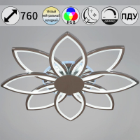 Потолочная люстра Reluce 09877-0.3-08 CR (RGB)