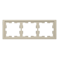 Рамка 3-постовая Schneider Electric Merten D-Life MTN4030-6533