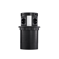 Блок розеток 107J (4 секции, 2 USB и RJ-45) Mebax 00-00001466