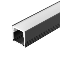 Профиль SL-SLIM20-H20-2000 BLACK (Arlight, Алюминий) 047632