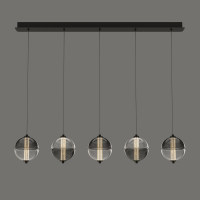 Подвесной светильник Delight Collection MD24022079-5B black/smoky