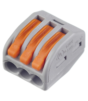 Клемма 3х0.08-2.5мм WAGO 222-413