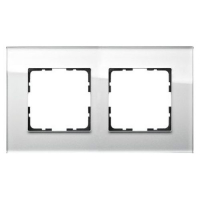 Рамка Jasmart G-Glass 2-постовая G1002GW