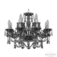 Подвесная люстра Bohemia Ivele Crystal 1411/8+4/195 Ni M731