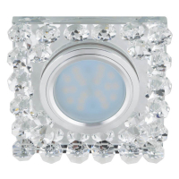 Встраиваемый светильник Fametto Luciole DLS-L131 GU5.3 Chrome/Clear