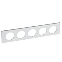 Рамка 5-постовая Legrand Celiane смальта белая глина 069320