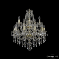 Подвесная люстра Bohemia Ivele Crystal 1415/10+5/200/2d G