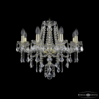Подвесная люстра Bohemia Ivele Crystal 1415/8/200 G Leafs