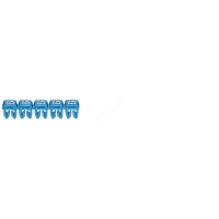 CAB3 Кольцо маркировочное 1.5-2.5мм (6) белое/голубое (1200шт) Legrand 038226