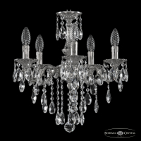 Подвесная люстра Bohemia Ivele Crystal Verona 72101/5/125 B Ni