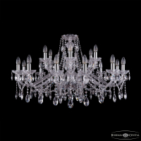Подвесная люстра Bohemia Ivele Crystal 1413/12+6/360 Ni