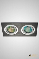 Встраиваемый светильник AM Group AM125 BK-CH