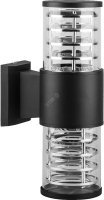 Светильник НБУ-2х60w вверх/вниз Е27 IP54 черный FERON DH0802 06298