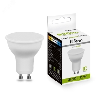 Лампа светодиодная LED 11вт 230в GU10 белый FERON LB-760 38141