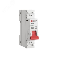 Выключатель нагрузки 1P 25А ВН-63N PROxima EKF S63125