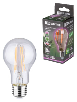 Лампа светодиодная для растений TDM Electric E27 8W прозрачная SQ0340-0237