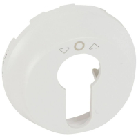 Лицевая панель Legrand Celiane выключателя с ключом 3-позиционный белая 068157