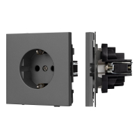 Механизм электрической розетки Arlight SCT-TENDO-MEU1-SFPL-GR (230V, 16A) 054640