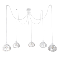 Подвесная люстра IMEX MD.9003-5-P-WH