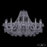 Подвесная люстра Bohemia Ivele Crystal 1409/16/360 Ni