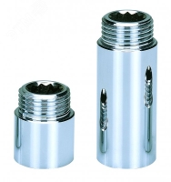 Удлинитель НВ 1/2'x60 мм, хромированный AQUALINK 02409