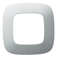 Valena ALLURE Рамка 1 пост алюминий универсальная Legrand 754391