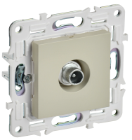 SKANDY Розетка TV проходная SK-A17B бежевый IEK SK-A10-P-K10