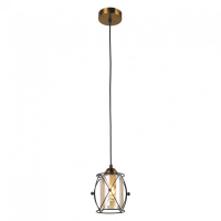Подвесной светильник IMEX Dream MD.1023-1-P-BK+GBR
