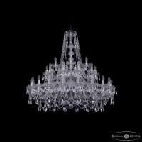 Подвесная люстра Bohemia Ivele Crystal 1411/20+10+5/400/2d Ni