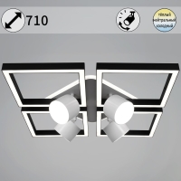 Потолочная люстра Reluce 75406-0.3-4+4+1