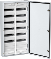 TITAN 5 Корпус металлический ЩРн-168 (2х84) 1085х570х140 IP54 белый IEK TI5-50-N-2X084-54