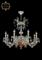 Подвесная люстра Art Classic 31.12.8.KR175SP.250IT.GW.Sp.Amber.White.1E ArtClassic