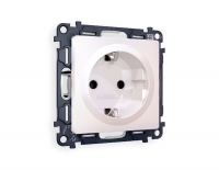 Комплект механизма розетки с/з на винтовых зажимах Ambrella Volt Alfa MA206010