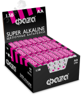 Элемент питания алкалиновый, LR 6(АА) Super Alkaline 4шт ФАZА 2854643
