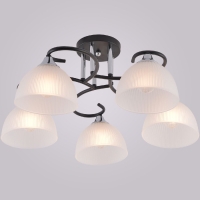 Потолочная люстра Reluce 01635-0.3-05 BK+CR