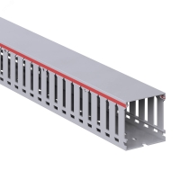 Короб перфорированный RL12 60х60 серый QUADRO DKC 00108RL