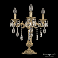 Настольная лампа Bohemia Ivele Crystal Verona 7202L/3/125 B FP