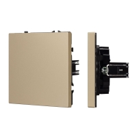 Заглушка поста Arlight SCT-NOBE-MGG-SFPL-GD (Золотой песок) 061821