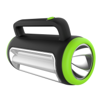 Фонарь прожекторный светодиодный LED 8 Вт 500 Лм модель GFL603 черный со свинцово-кислотным (Lead acid) аккумулятором 1500 мАч диммируемый GAUSS GF603