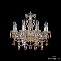Подвесная люстра Bohemia Ivele Crystal 1411/8/141 G R777