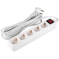 Удлинитель бытовой General GES-16-3х100-5-5m-S 470012