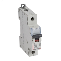 Выключатель автоматический однополюсный 20А B DX3-E 6кА Legrand 407208