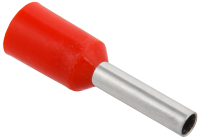 Наконечник кабельный НШвИ 1.5-8.2 красный Е1508 (100шт) IEK UGN10-D15-03-08
