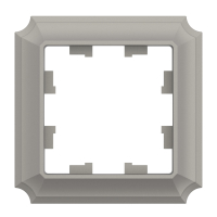 ATLASDESIGN ANTIQUE 1-постовая рамка, ШАМПАНЬ Systeme Electric ATN100501