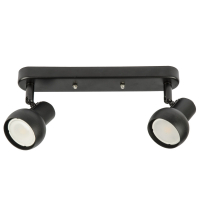 Спот Fametto DLC-S621 GU10х2 BLACK UL-00009798