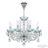 Подвесная люстра Bohemia Ivele Crystal 5402/8/165 Ni Birusa/M-1H