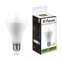 Лампа светодиодная LED 25вт Е27 белый FERON LB-100 25791