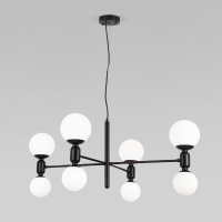 Подвесная люстра Eurosvet Bubble 30182/8 черный Smart a063212