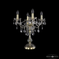 Настольная лампа Bohemia Ivele Crystal 1415L/4/141-47 G