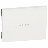 Лицевая панель Legrand Galea Life выключателя с подсветкой белая 771034